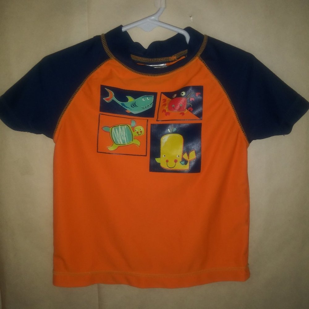 Kiko & Max Fish T Shirt Size 24 Months